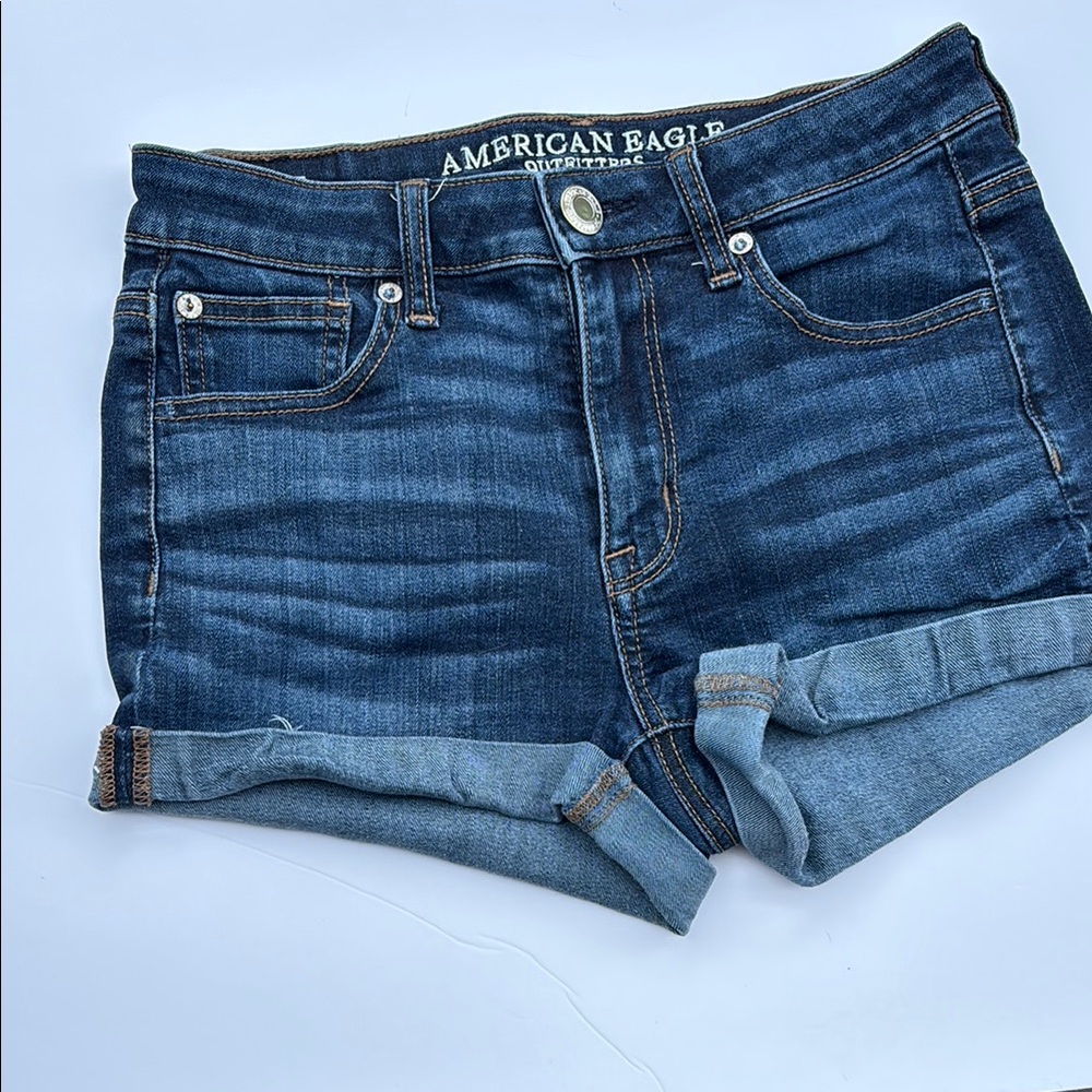 American Eagle Outfitters Blue Jean Shorts Classic Style